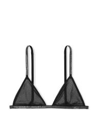 Сітчастий бралетт трианг Victoria's Secret зі стразами 1159838000 (Чорний S)
