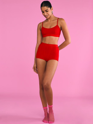Повседневный бралетт Victoria's Secret бра-топ 1159841004 (Красный L)