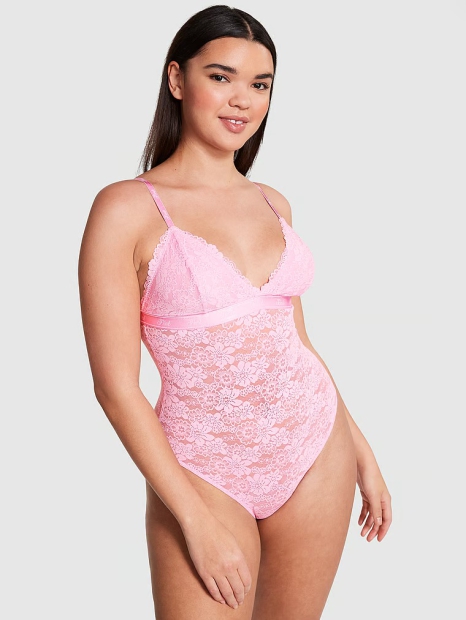 Женский комбидресс Victoria's Secret Pink боди 1159817604 (Розовый XS)