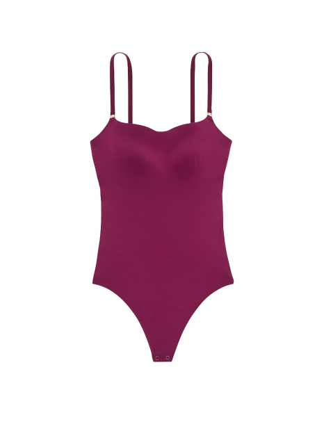 Женское боди Victoria's Secret комбидресс 1159831967 (Бордовый S)