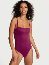 Женское боди Victoria's Secret комбидресс 1159831967 (Бордовый S)