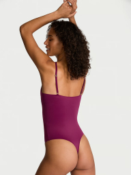 Женское боди Victoria's Secret комбидресс 1159831967 (Бордовый S)