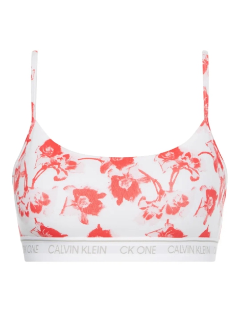 Трусики тонг Calvin Klein із принтом 1159793936 (Рожевий, S)