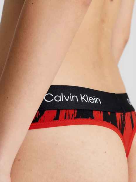 Женский комплект белья Calvin Klein бюст и трусики 1159799626 (Красный, 2X)