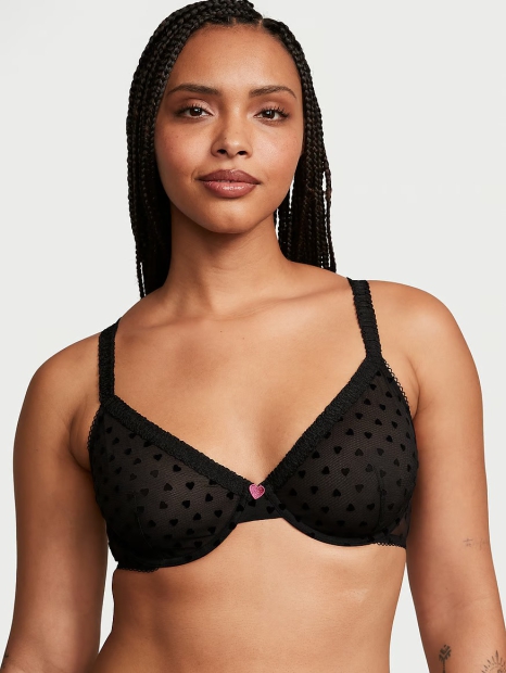 Комплект білизни Victoria's Secret ліф та трусики чики 1159804860 (Чорний, 34C/M)