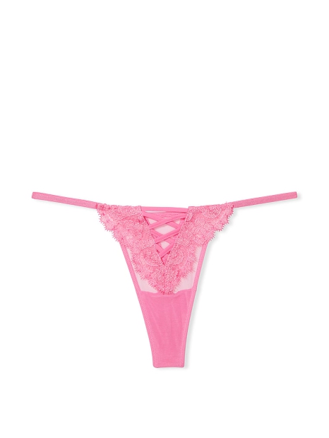 Комплект белья Victoria's Secret бралетт и трусики тонги 1159809950 (Розовый, S)