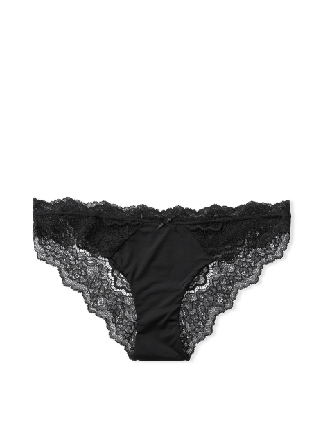 Комплект білизни Victoria's Secret бюстгальтер і трусики чикини 1159810363 (Чорний, 32A)
