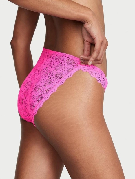 Комплект білизни Victoria's Secret ліф та трусики бікіні 1159813256 (Рожевий, 36D/L)