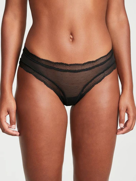 Комплект белья Victoria's Secret корсет и трусики чики 1159813643 (Черный, 32B/XS)