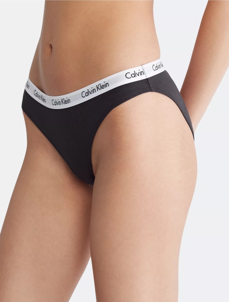 Жіночий комплект Calvin Klein топ і бікіні трусики 1159814246 (Чорний, S)