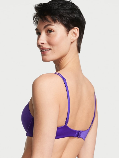 Эффектный комплект Victoria's Secret бюст Push-Up и трусики чики 1159817014 (Фиолетовый 40D/XXL)