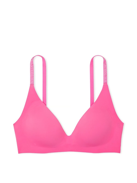 Гладкий бюстгальтер з Push-up Victoria&#39;s Secret 1159819322 (Рожевий S)