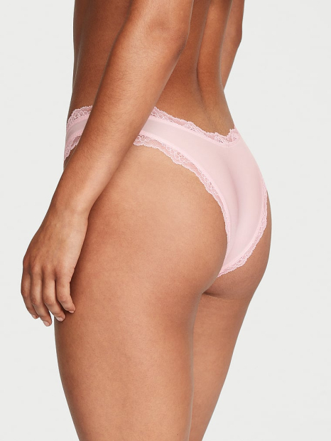 Мереживний комплект білизни Victoria's Secret бралетт і трусики бразилії 1159831148 (Рожевий XL)