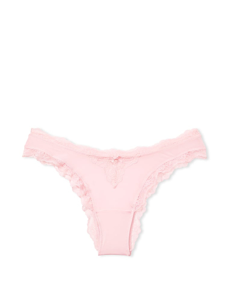 Мереживний комплект білизни Victoria's Secret бралетт і трусики бразилії 1159831148 (Рожевий XL)