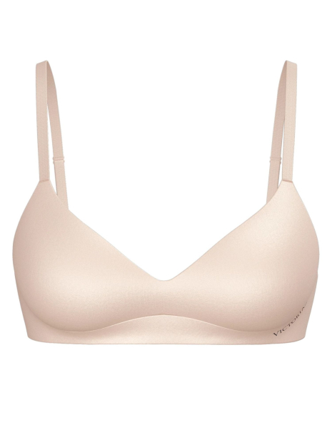 Комплект білизни Victoria's Secret погруддя та трусики тонг 1159831503 (Бежевий M)