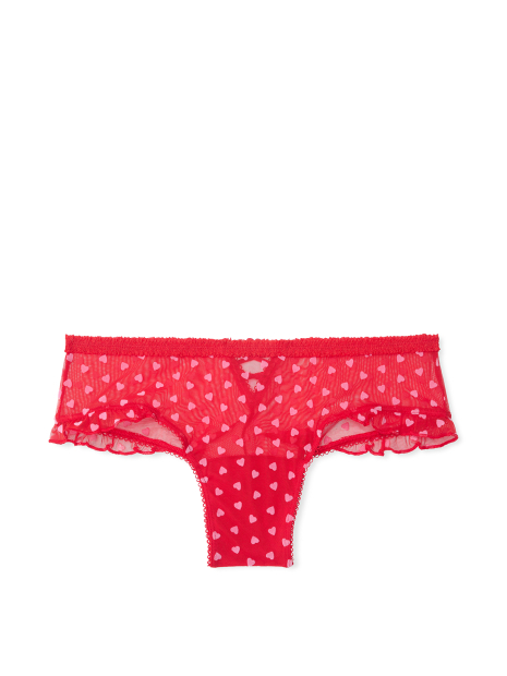 Мереживний комплект білизни Victoria's Secret погруддя та трусики 1159831789 (Червоний 38C/L)