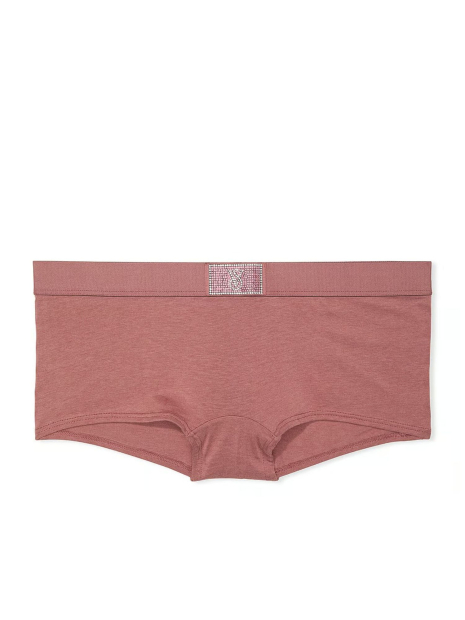 Женский комплект белья Victoria's Secret лиф Push-up и трусики шортики 1159831938 (Розовый 32C/S)