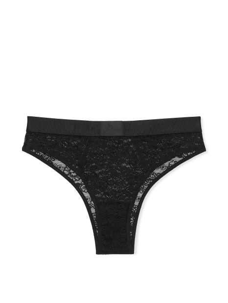 Ефектний комплект білизни Victoria's Secret Pink бюст Super Push-Up і бразиліани трусики 1159832091 (Чорний 36A/M)