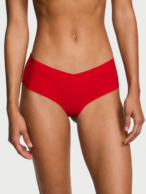 Комплект белья Victoria's Secret лиф Push-Up и трусики чики 1159832281 (Красный 36B/M)