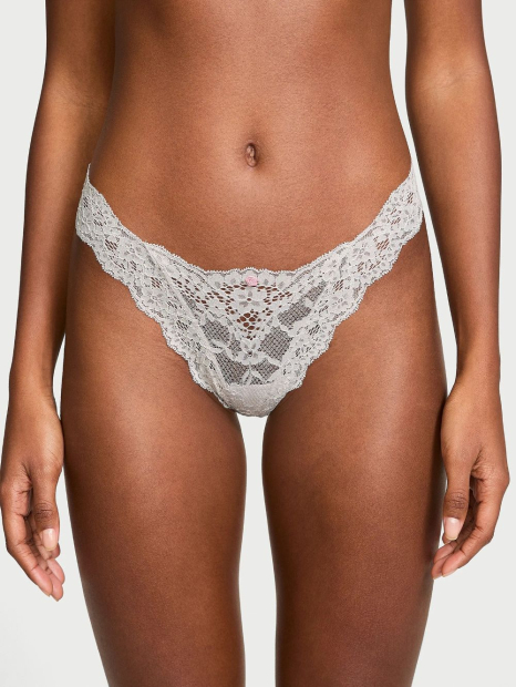 Комплект белья Victoria's Secret бюст и трусики бразильяны 1159832972 (Серый 38B/L)