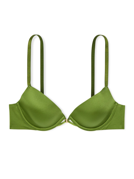 Жіночий комплект білизни Victoria's Secret ліф та трусики тонг 1159833787 (Зелений 34B/M)