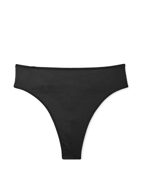 Комплект белья Victoria's Secret бюст и трусики тонг 1159833079 (Черный XS)