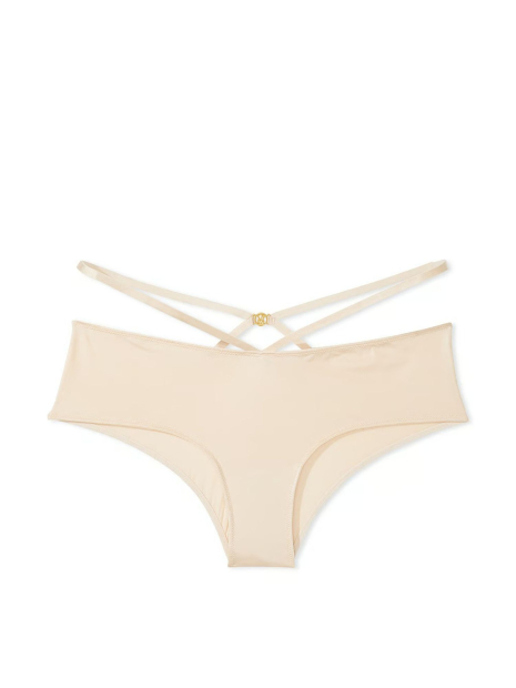 Комплект белья Victoria's Secret бюст и трусики чики 1159833387 (Бежевый M)