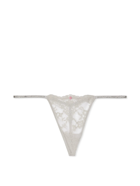 Комплект білизни Victoria's Secret бюст Push-Up та трусики стрінги 1159833526 (Сірий 38B/L)