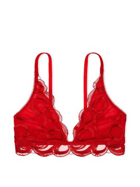 Комплект білизни Victoria's Secret ліф та трусики стрінги 1159833852 (Червоний XL)