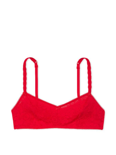 Мереживний комплект білизни Victoria's Secret Pink браслет і трусики чіки 1159833917 (Червоний XS)