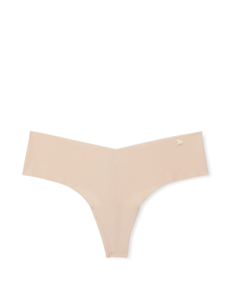 Комплект белья Victoria's Secret бюст и трусики тонг 1159835552 (Бежевый XL)