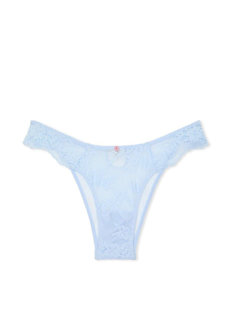Жіночий комплект білизни Victoria's Secret ліф Push-Up та трусики бразилії 1159836761 (Блакитний 32B/XS)