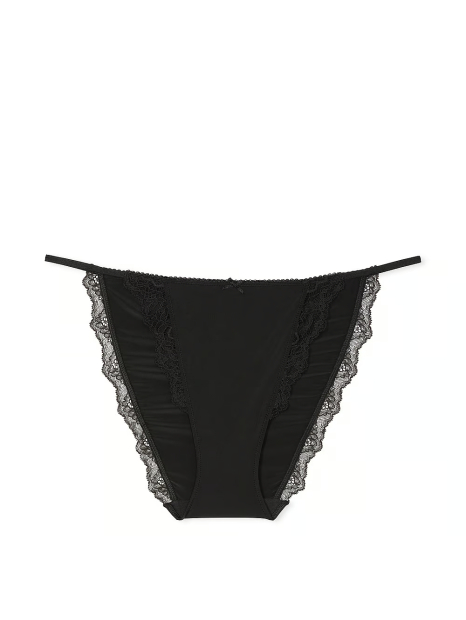 Жіночий комплект білизни Victoria's Secret бюст Push-Up і бікіні трусики 1159836944 (Чорний 36C/L)
