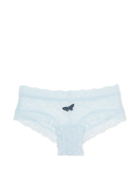 Женский комплект белья Victoria's Secret бюст Push-up и трусики чики 1159837023 (Голубой 36C/L)