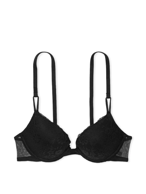 Жіночий комплект білизни Victoria's Secret ліф та трусики бікіні 1159837072 (Чорний 36B/M)