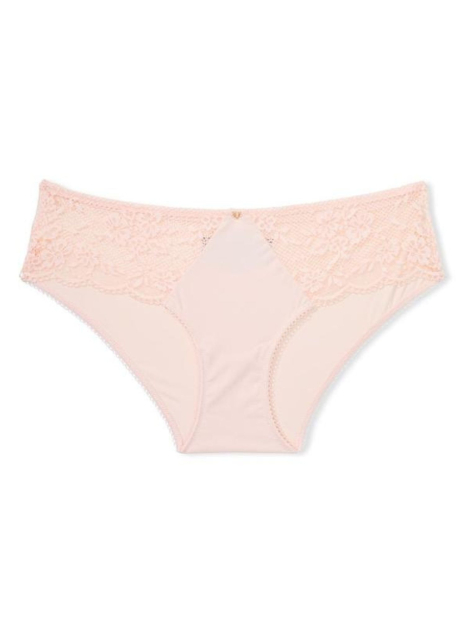 Жіночий комплект білизни Victoria's Secret погруддя з технологією Infinity Flex та трусики тонг 1159837150 (Рожевий 34C/S)