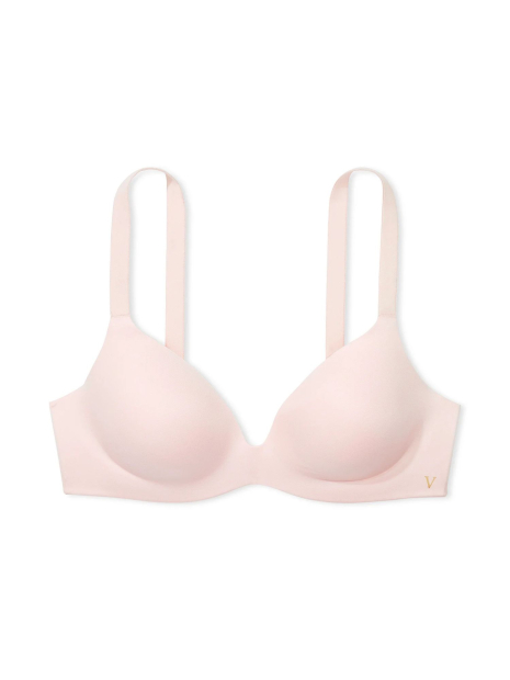 Женский комплект белья Victoria's Secret бюст с технологией Infinity Flex и трусики тонг 1159837156 (Розовый 34B/S)