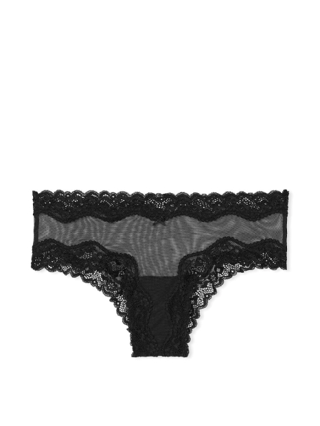 Комплект белья Victoria's Secret бюст и трусики чики 1159837612 (Черный 34B/S)