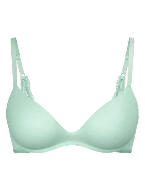 Комплект білизни Victoria's Secret бюстгальтер Push-Up та трусики чики 1159837635 (Зелений 32B/XS)