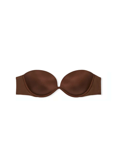 Комплект белья Victoria's Secret бюст Push-up и трусики бикини 1159837875 (Коричневый 32C/S)