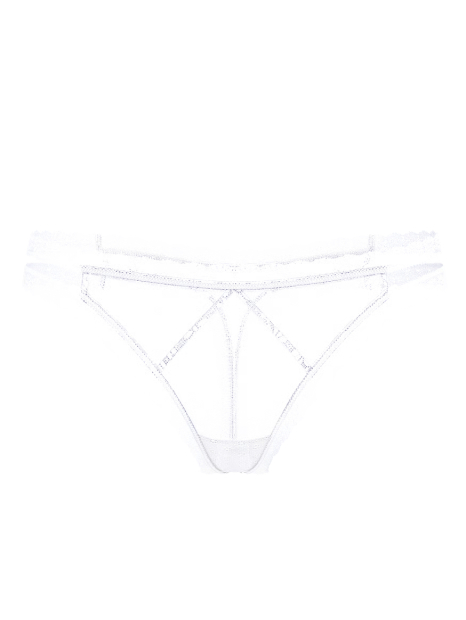 Комплект белья Victoria's Secret бралетт бандо и трусики тонг 1159838085 (Белый XL)