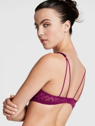 Комплект белья Victoria's Secret Pink лиф и трусики тонг 1159803902 (Розовый, M)