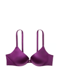 Комплект Victoria's Secret бюст Push-Up та трусики тонг 1159804566 (Фіолетовий, 34B/S)