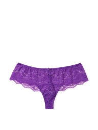 Кружевной комплект Victoria's Secret бюст Push-Up и трусики тонг 1159805127 (Фиолетовый, 34A/S)