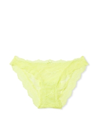 Кружевной комплект Victoria's Secret бюст и трусики чикини 1159807526 (Желтый, 34B/S)