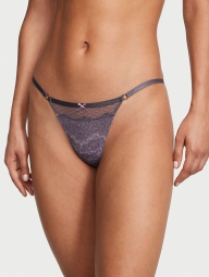 Комплект белья Victoria's Secret корсет и трусики стринги 1159808534 (Фиолетовый, XS)