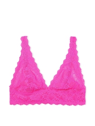 Кружевной комплект белья Victoria's Secret бралетт и трусики бикини 1159808292 (Розовый, XL)