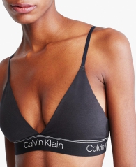 Жіночий комплект білизни Calvin Klein бюст та трусики тонг 1159809236 (Чорний, XS)