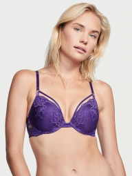 Комплект белья  Victoria's Secret бюст Push-Up и трусики чики 1159811567 (Фиолетовый, 34B/S)