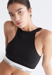 Жіночий комплект Calvin Klein топ і бікіні трусики 1159814246 (Чорний, S)